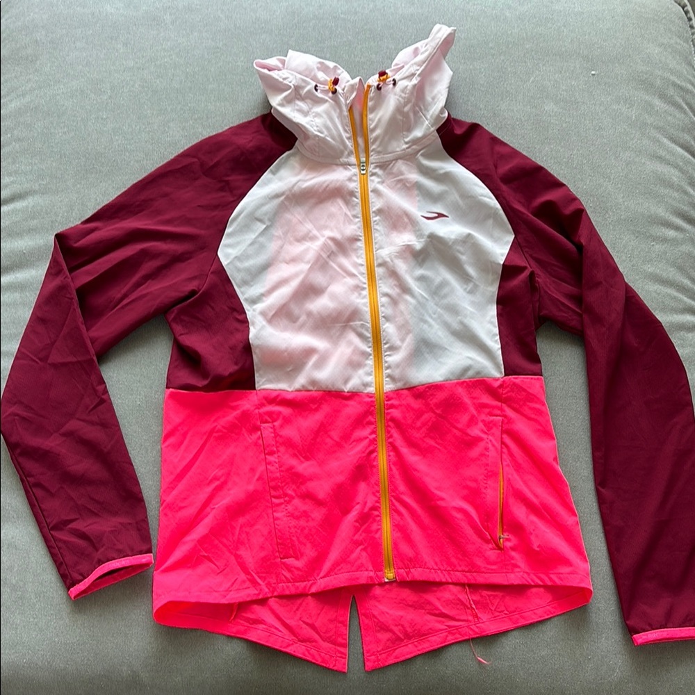 Brooks Color-block Windbreaker Jacket